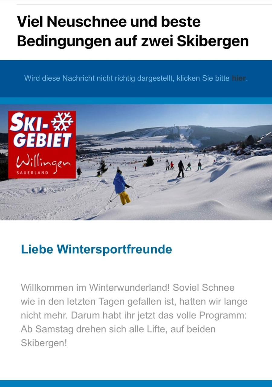 Willinger Perle 69 Willingen (Upland) Exterior foto